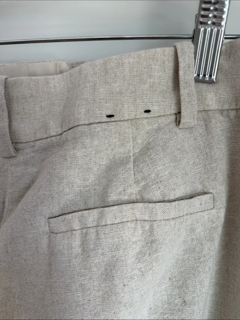 J. Crew Remy Linen-Blend Wide Leg Trouser